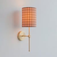 "Murphy" Fabric Shade Wall Light