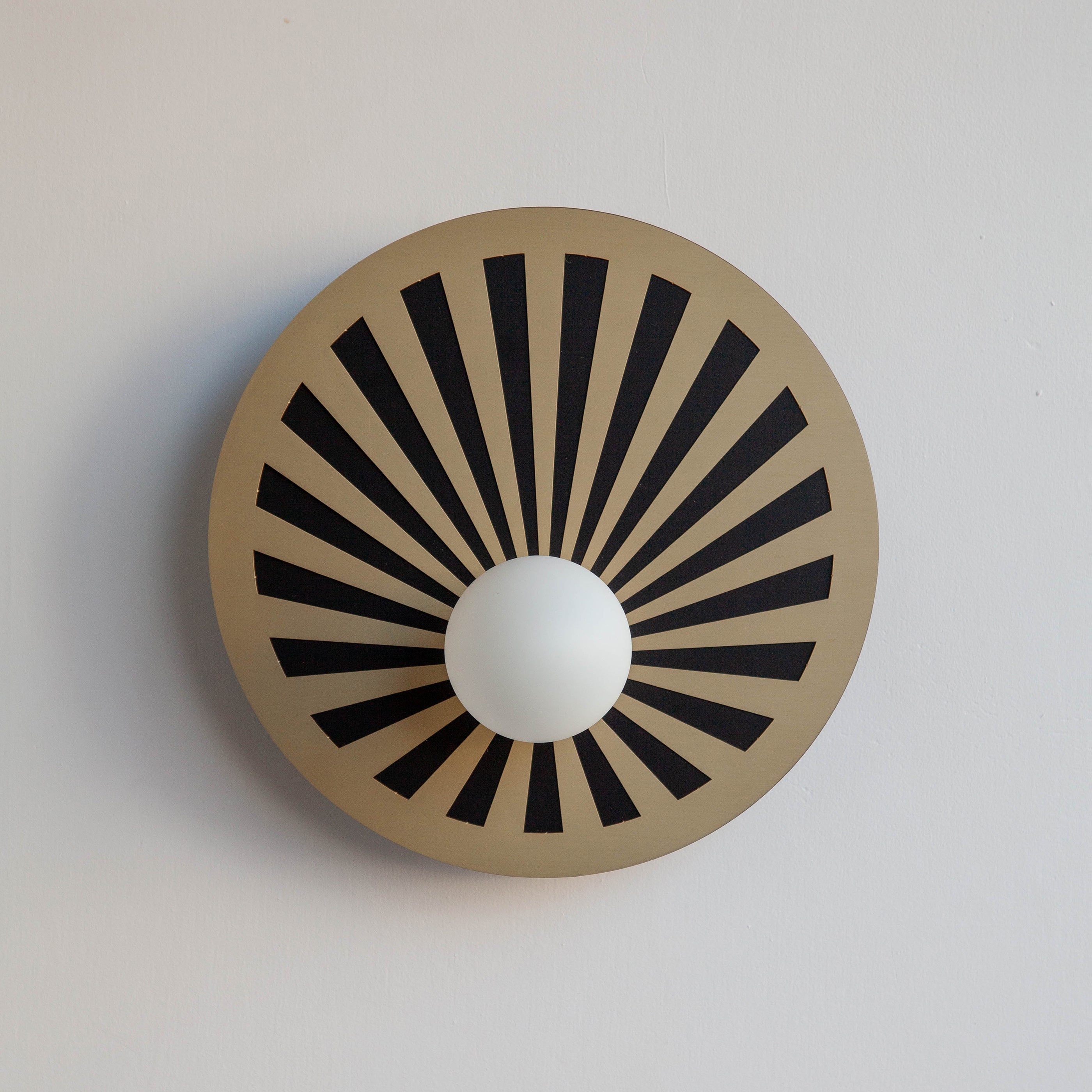 "Sunburst Arc" Wall Light - Colour Series