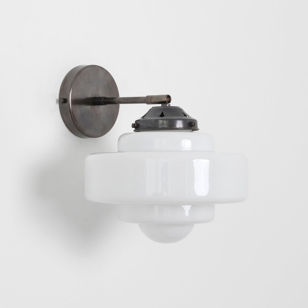 "Atlas" Wall Light - Opal Glass