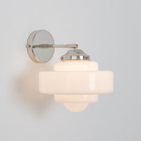 "Atlas" Wall Light - Opal Glass