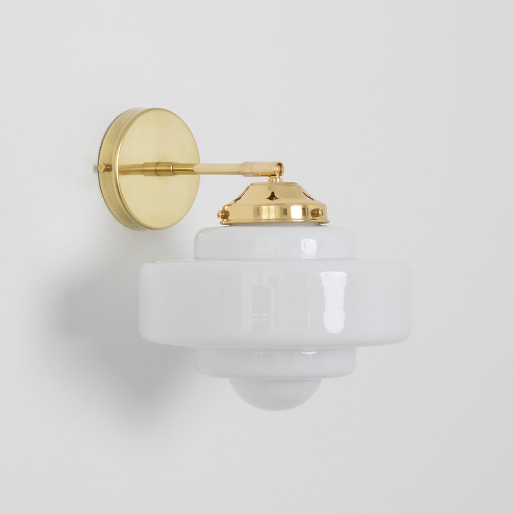 "Atlas" Wall Light - Opal Glass