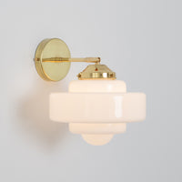 "Atlas" Wall Light - Opal Glass