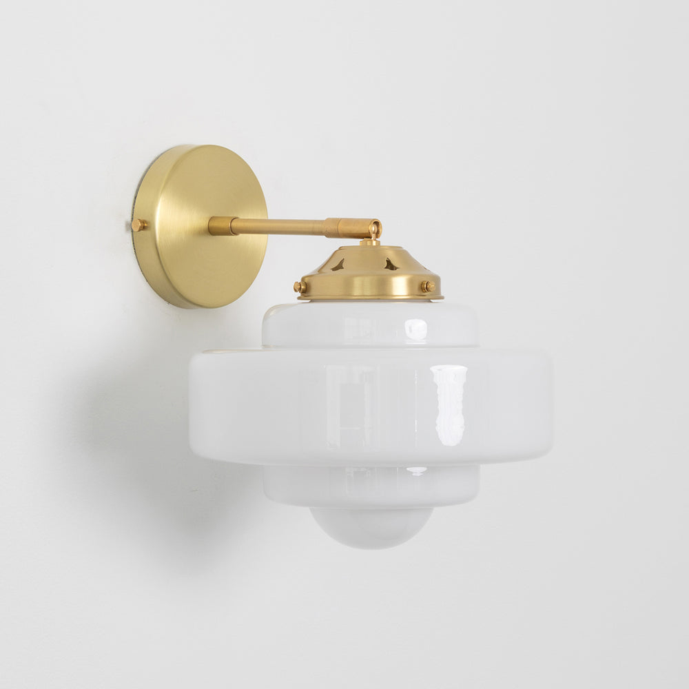 "Atlas" Wall Light - Opal Glass
