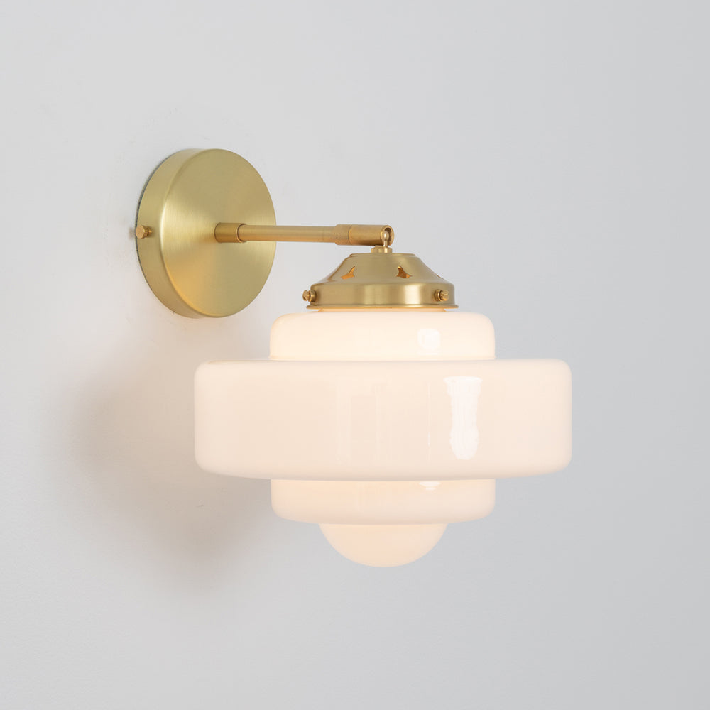 "Atlas" Wall Light - Opal Glass