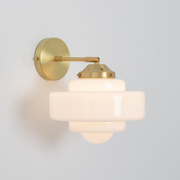 "Atlas" Wall Light - Opal Glass