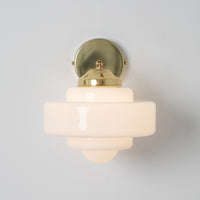 "Atlas" Wall Light - Opal Glass