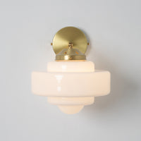 "Atlas" Wall Light - Opal Glass