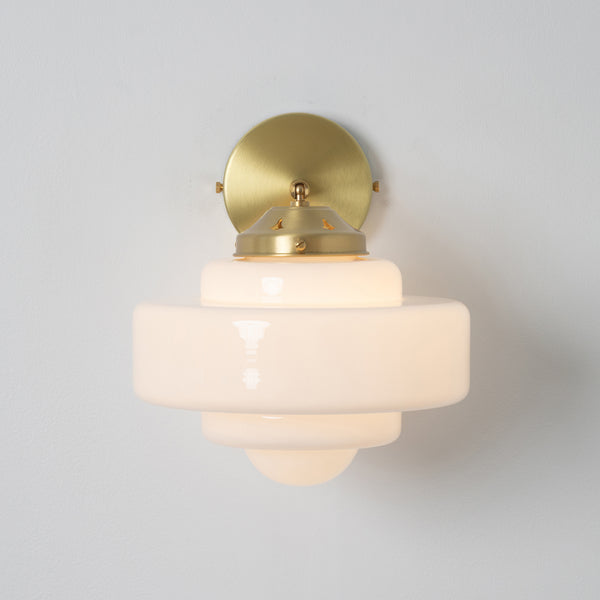 "Atlas" Wall Light - Opal Glass