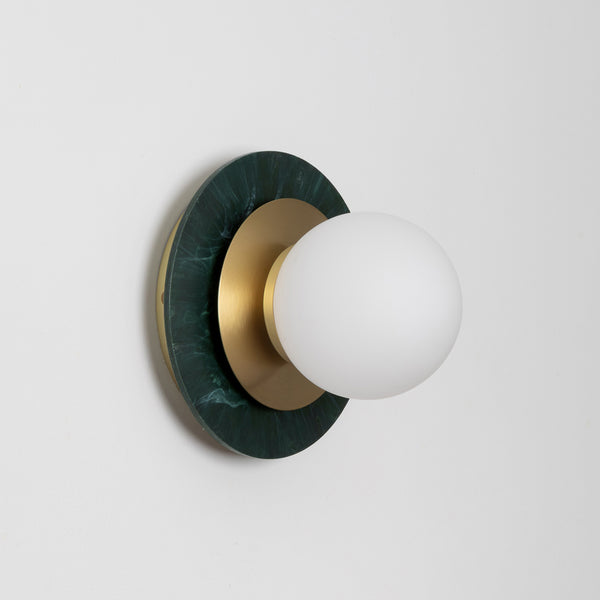 "Aurora" Wall Light - Marbled Recycled Plastic