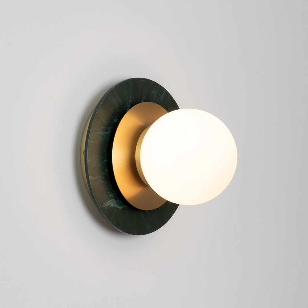 "Aurora" Wall Light - Marbled Recycled Plastic