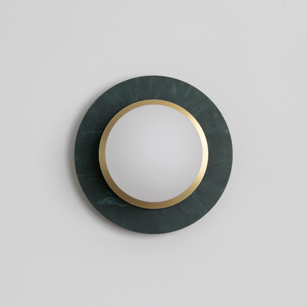 "Aurora" Wall Light - Marbled Recycled Plastic