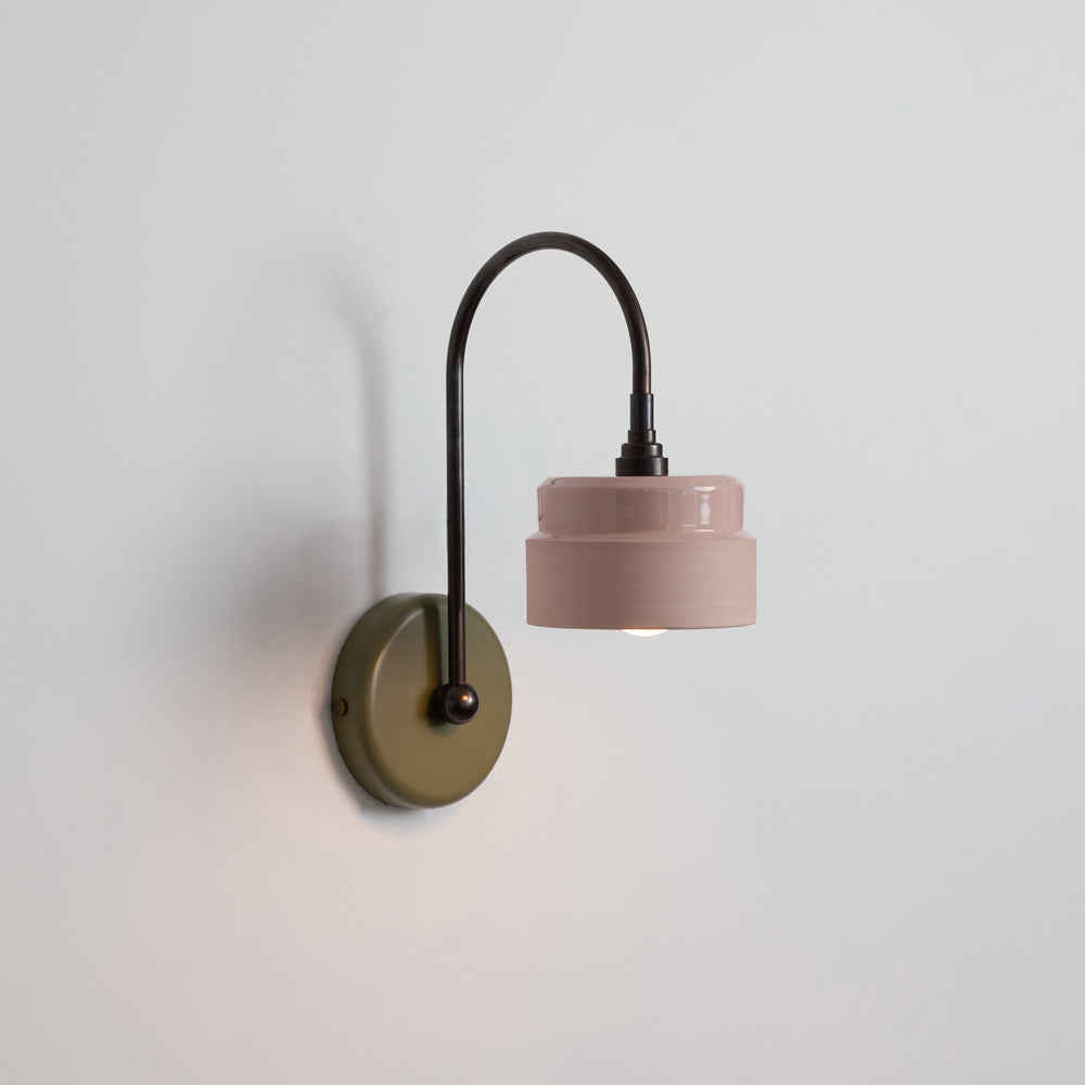 "Bex" Arch Stemmed Wall light - Ceramic