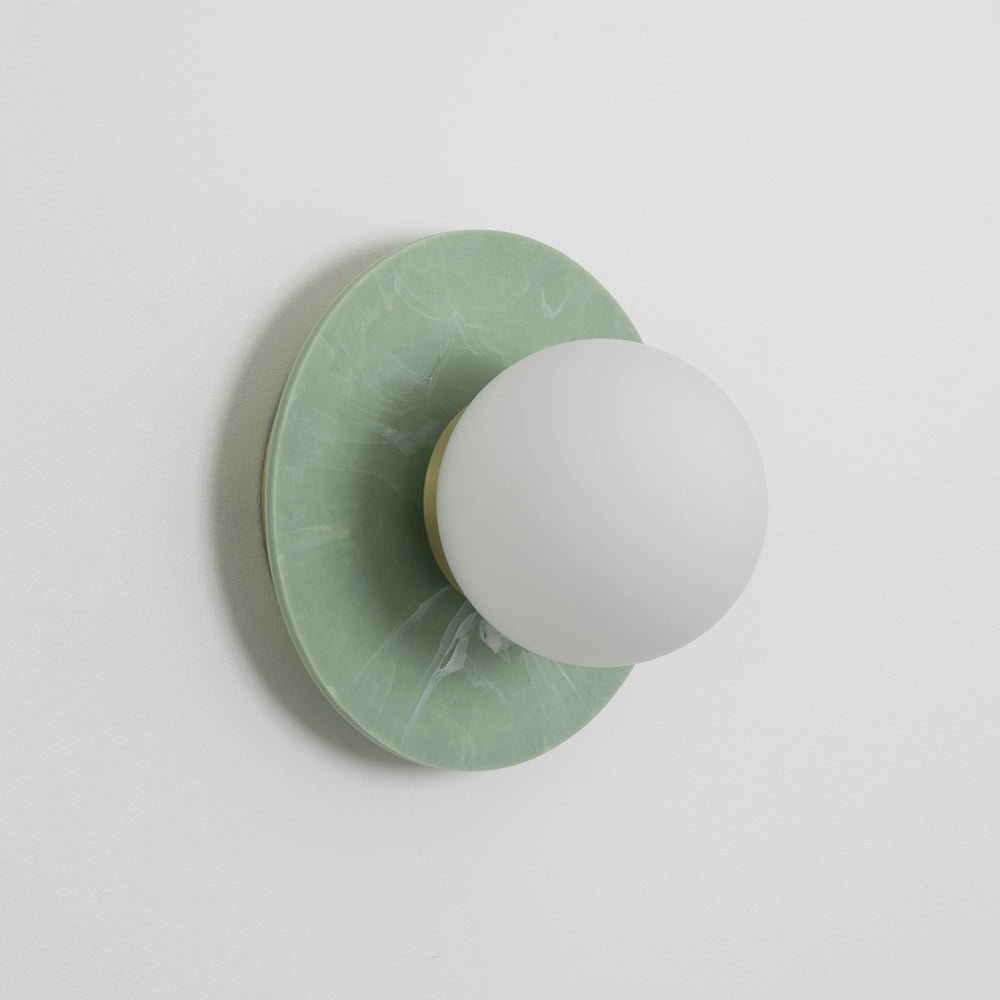 "Bo" Wall Light - Marbled Recycled Plastic