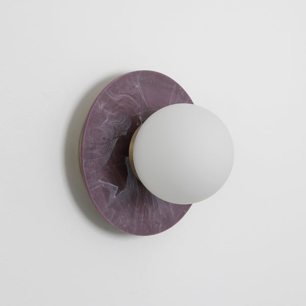 "Bo" Wall Light - Marbled Recycled Plastic