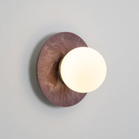 "Bo" Wall Light - Marbled Recycled Plastic