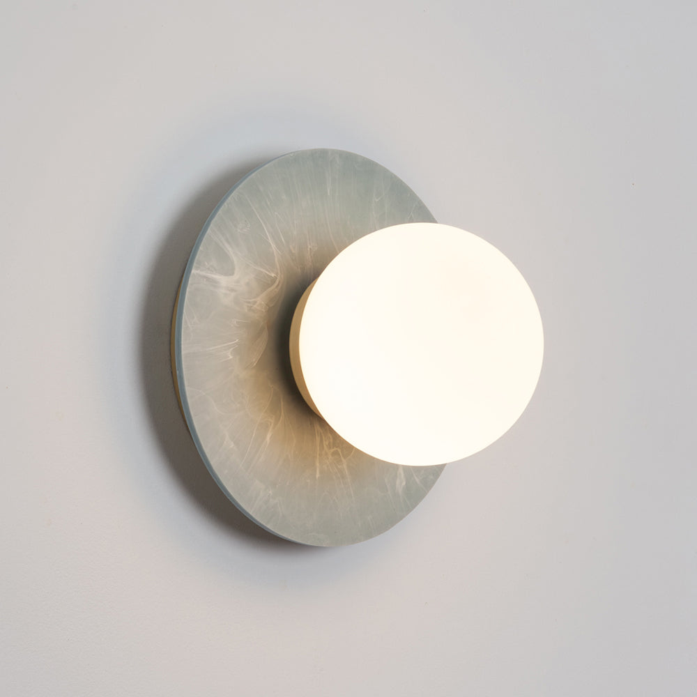 "Bo" Wall Light - Marbled Recycled Plastic