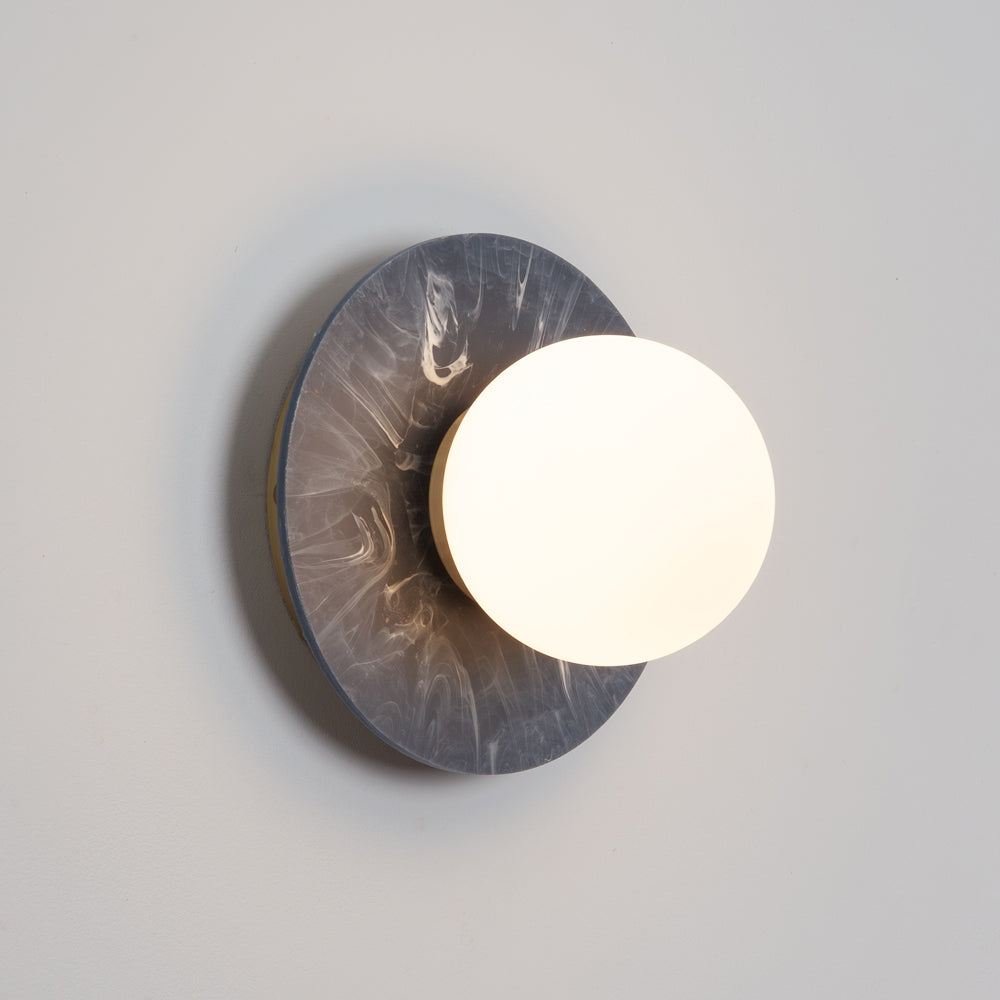 "Bo" Wall Light - Marbled Recycled Plastic