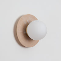 "Bo" Wall Light - Marbled Recycled Plastic