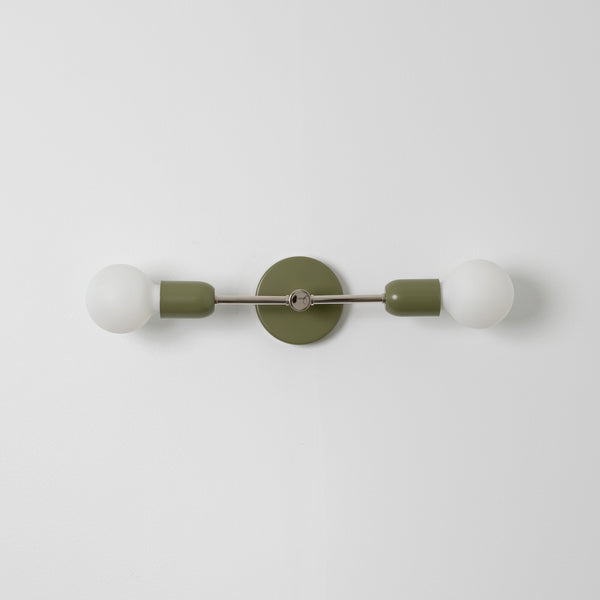 Double Arm Wall Light - Colour Series