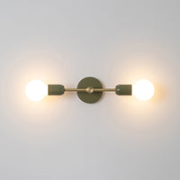 Double Arm Wall Light - Colour Series
