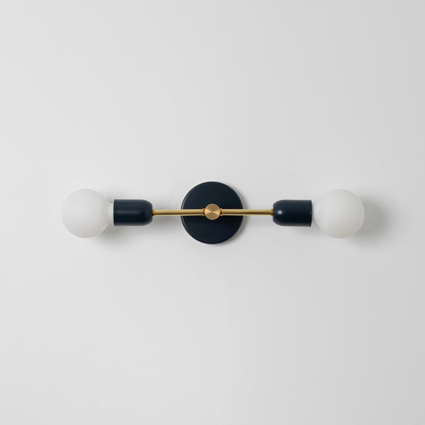 Double Arm Wall Light - Colour Series