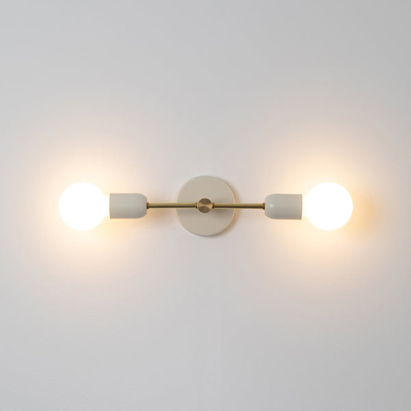 Double Arm Wall Light - Colour Series