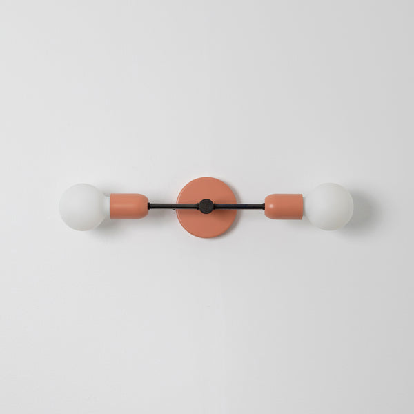 Double Arm Wall Light - Colour Series