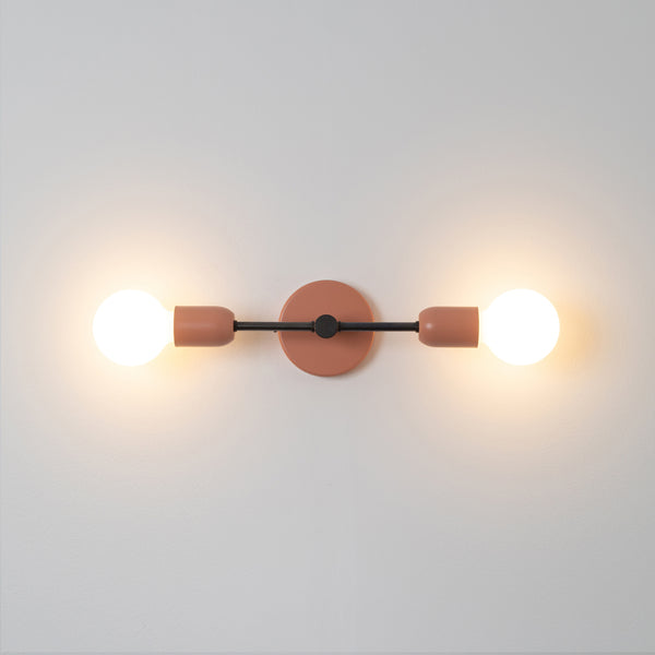 Double Arm Wall Light - Colour Series