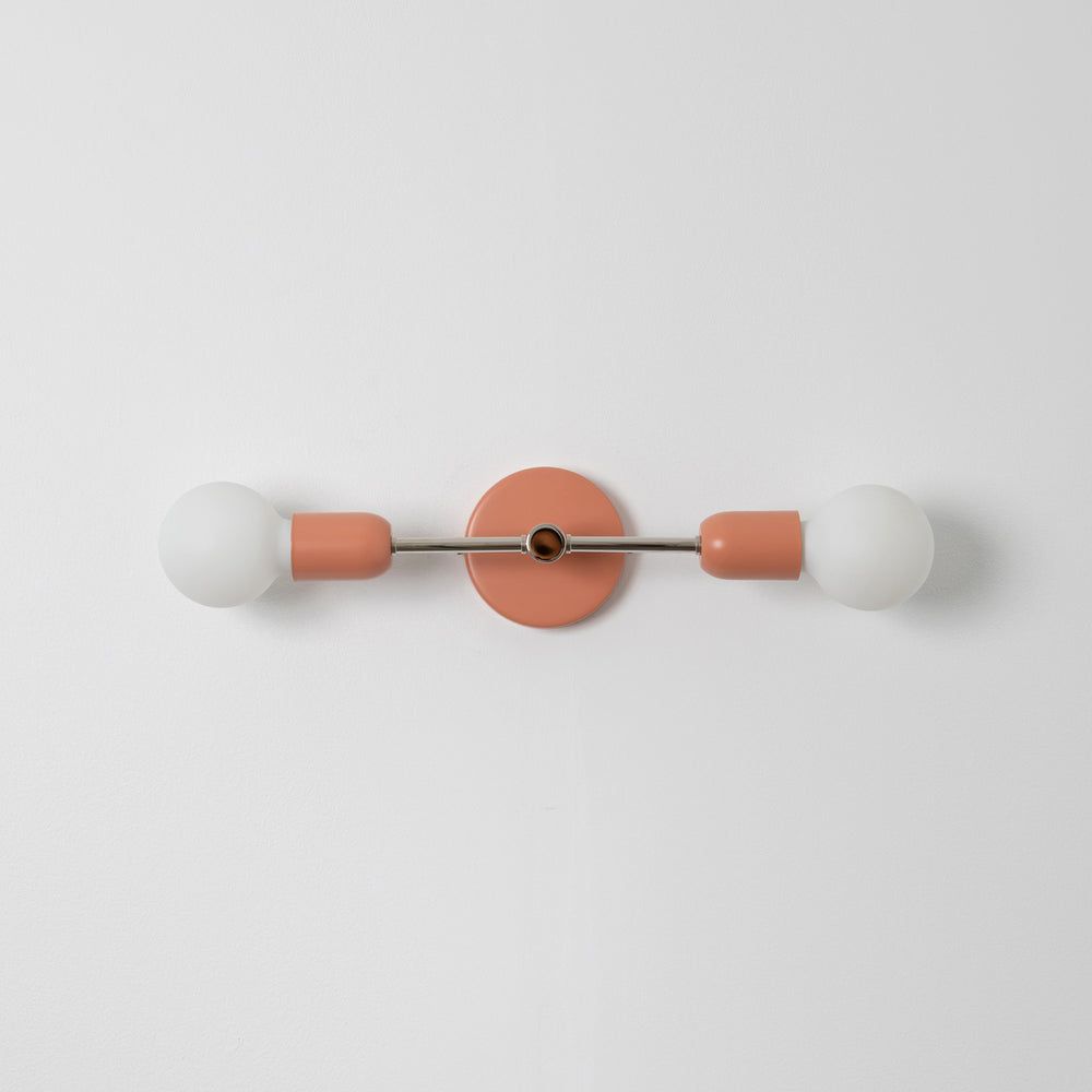 Double Arm Wall Light - Colour Series