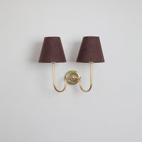 "Juno" Double Wall Light - Linen
