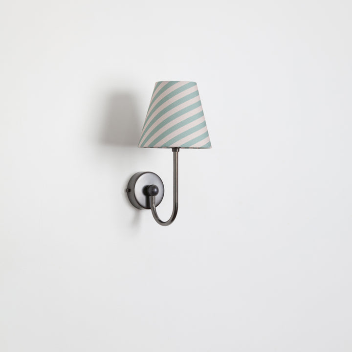 "Juno" Wall Light - Striped Linen