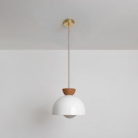 "Kinvara" Large Pendant Light - Bone China