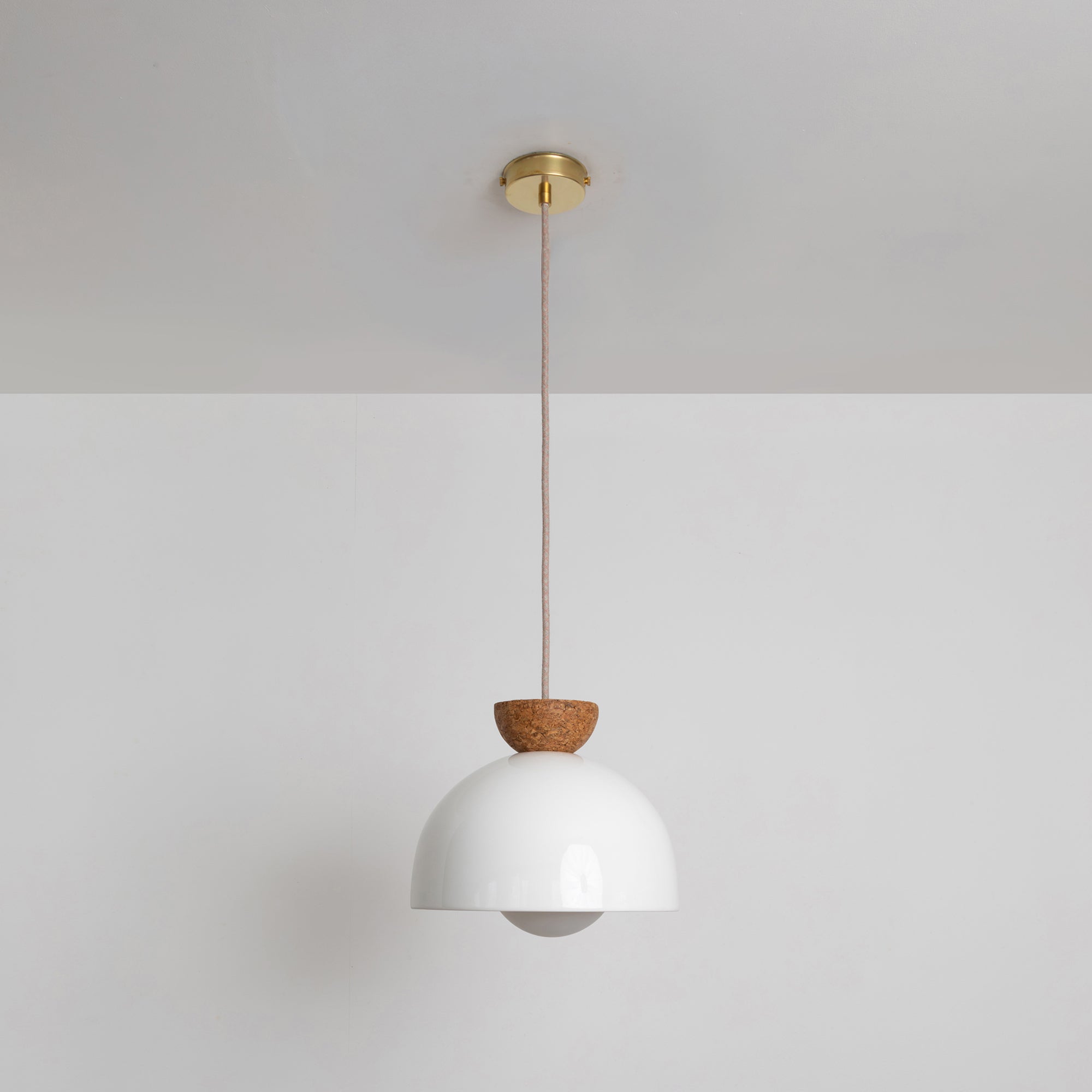"Kinvara" Large Pendant Light - Bone China