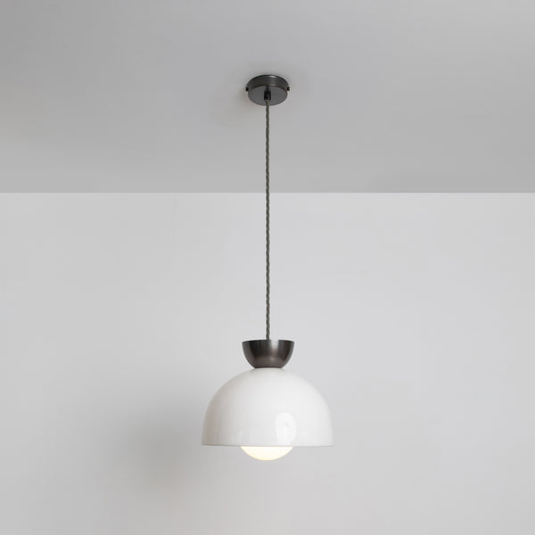"Kinvara" Large Pendant Light - Bone China