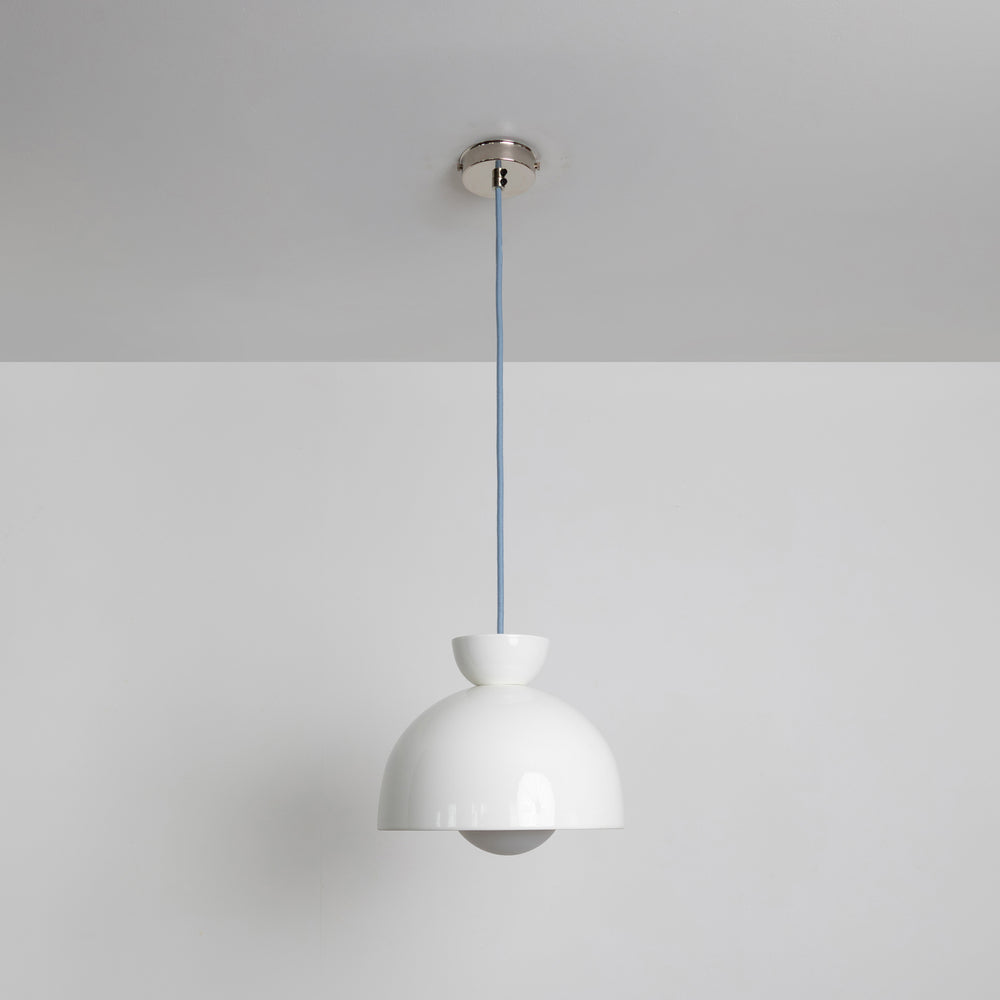 "Kinvara" Large Pendant Light - Bone China