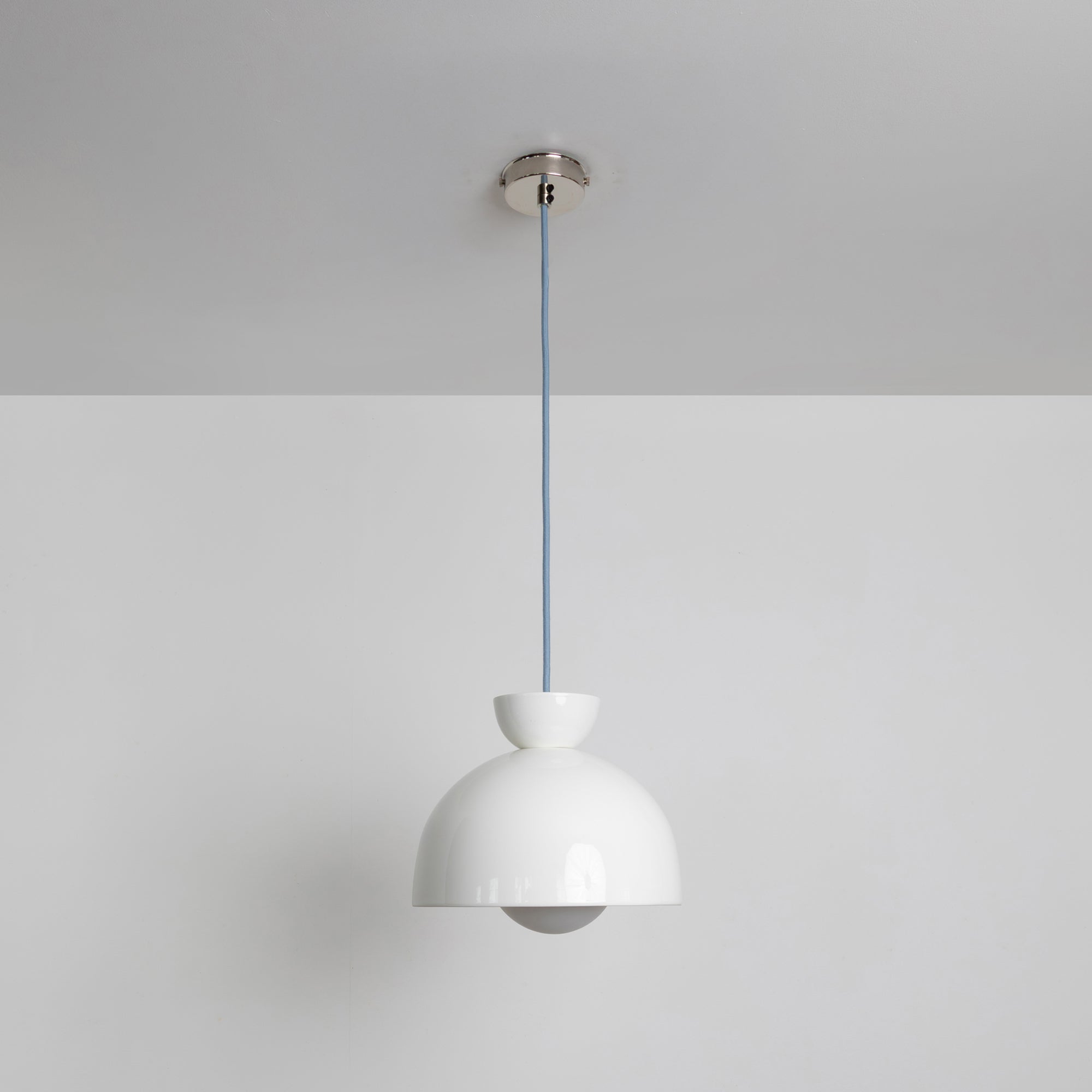 "Kinvara" Large Pendant Light - Bone China