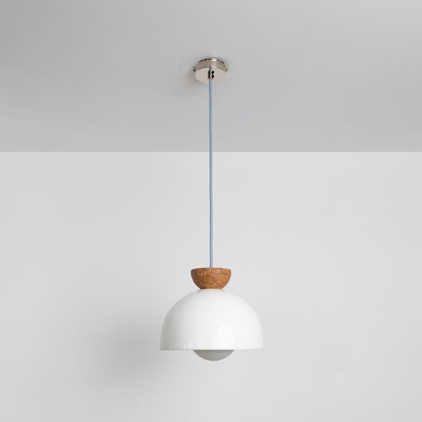 "Kinvara" Large Pendant Light - Bone China