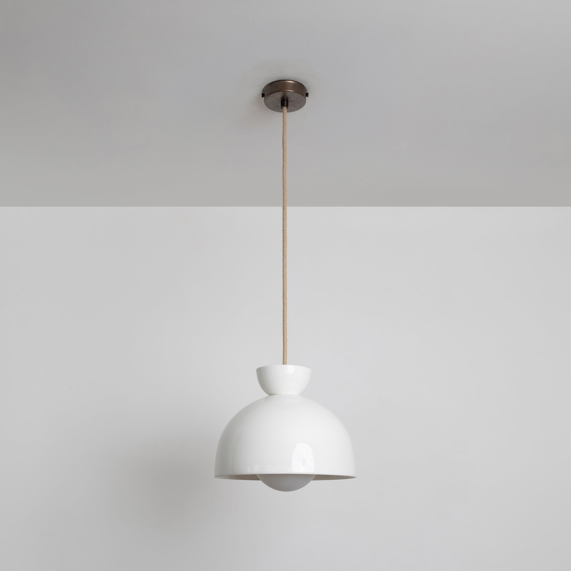 "Kinvara" Large Pendant Light - Bone China