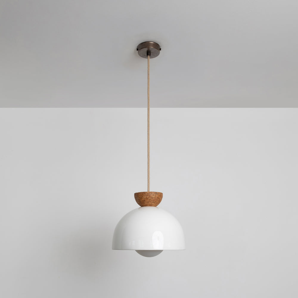 "Kinvara" Large Pendant Light - Bone China