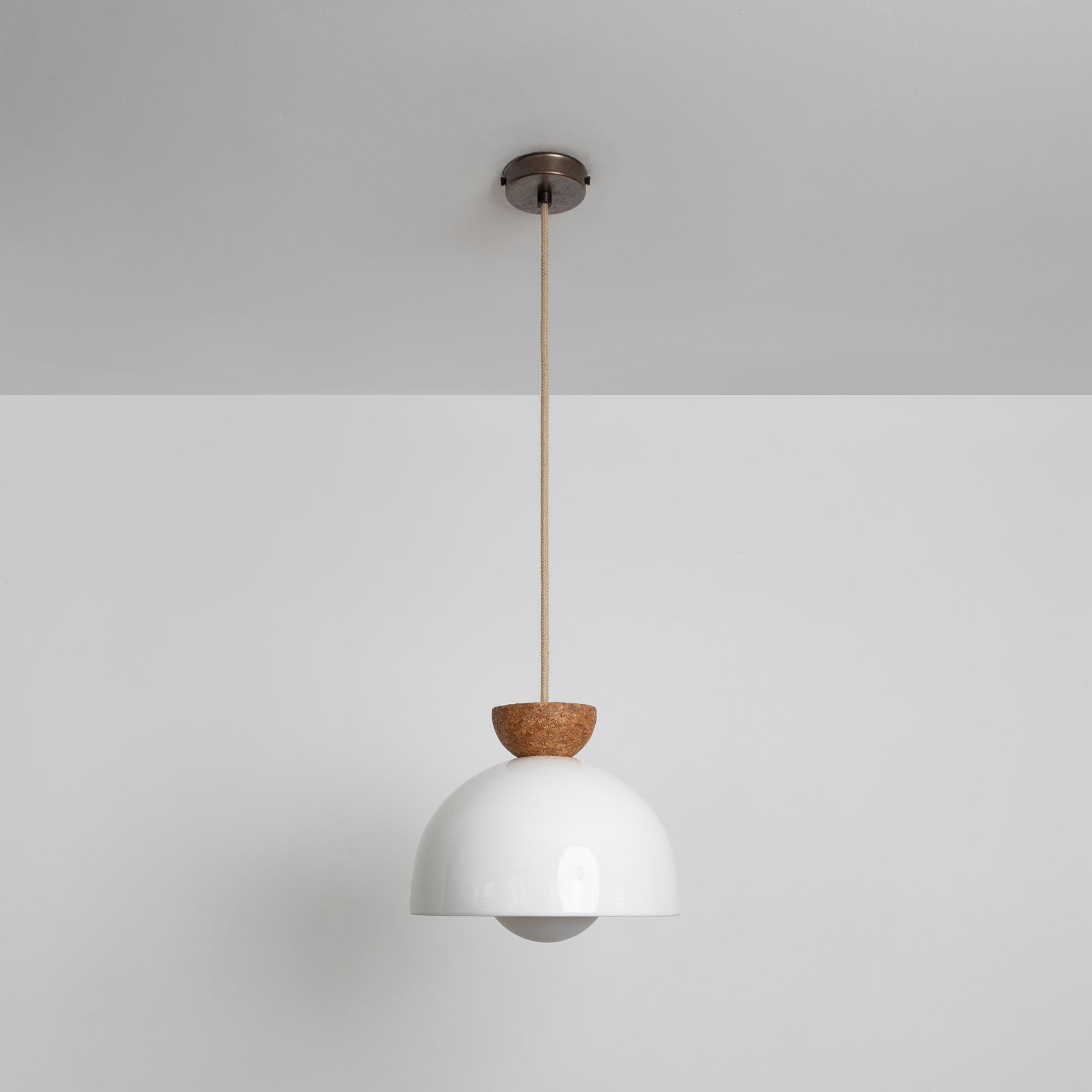 "Kinvara" Large Pendant Light - Bone China