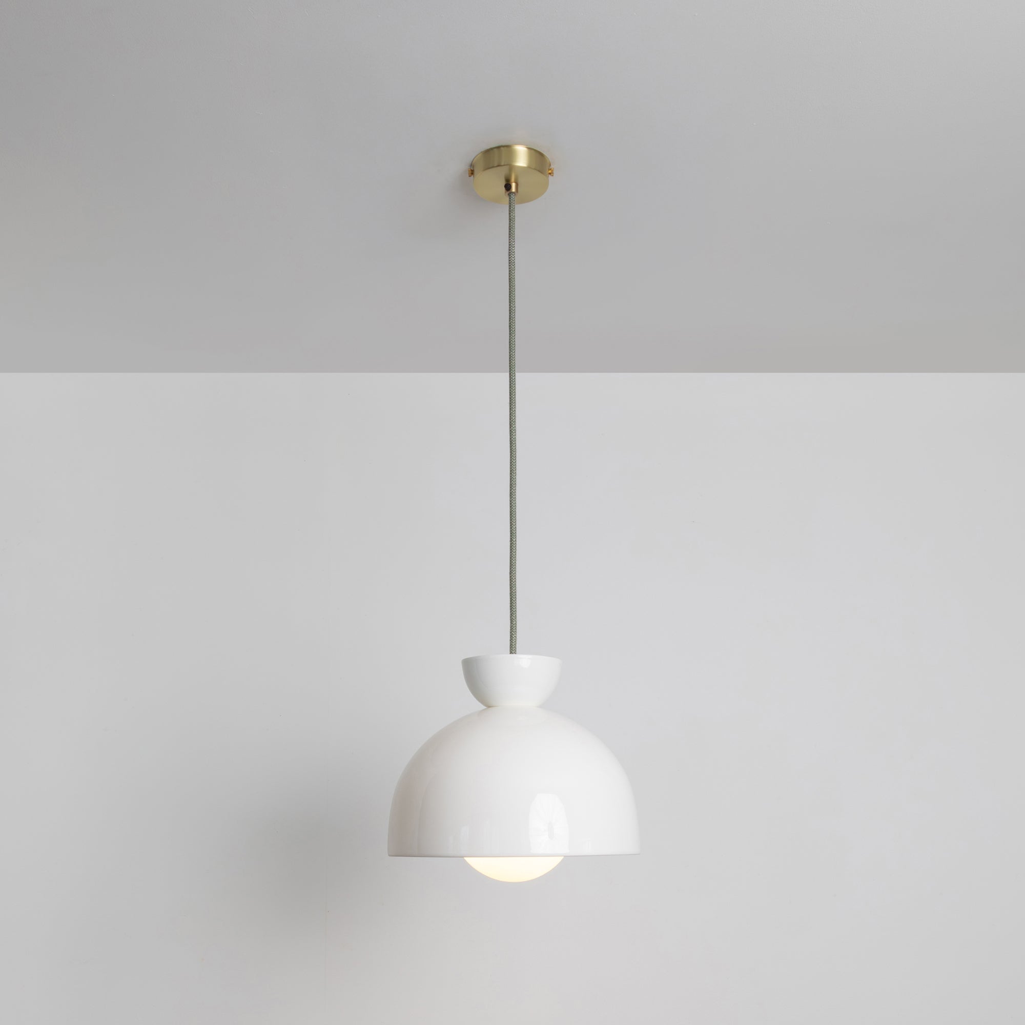 "Kinvara" Large Pendant Light - Bone China