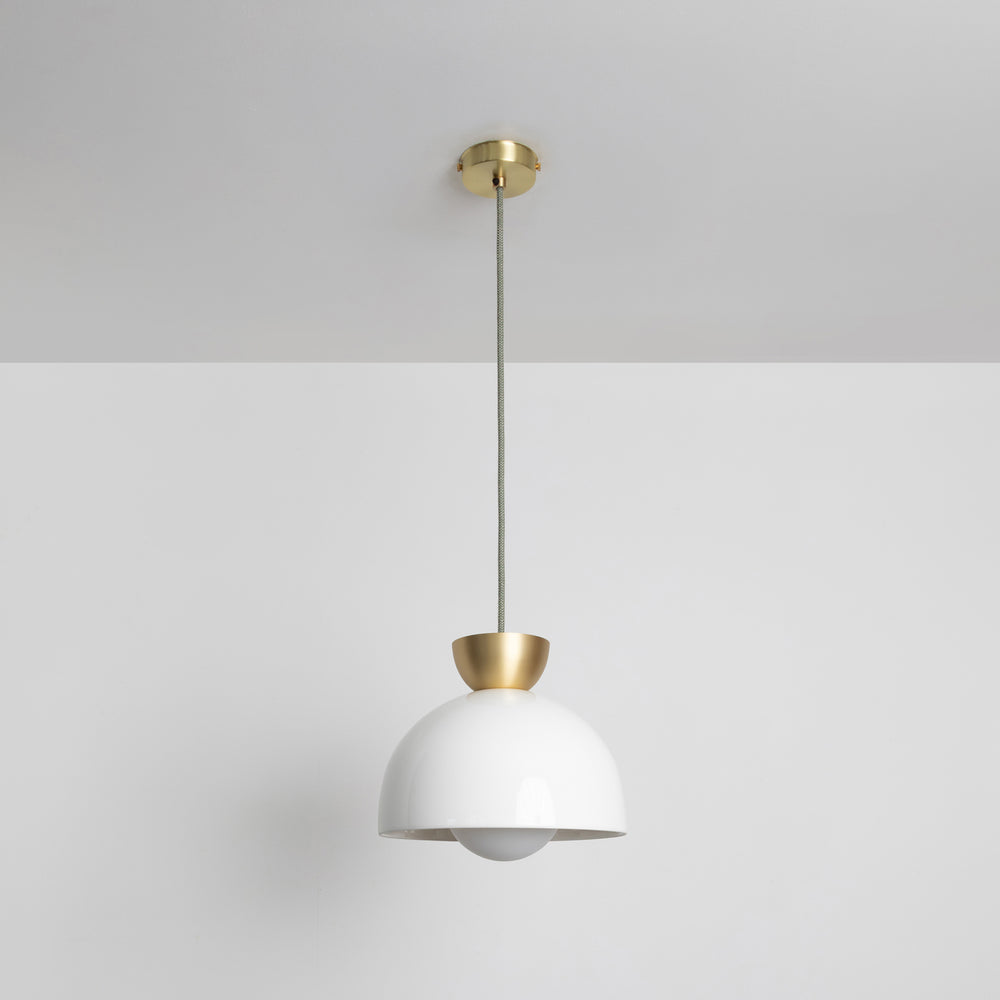 "Kinvara" Large Pendant Light - Bone China