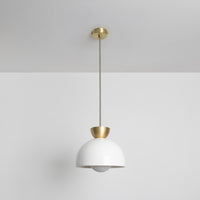 "Kinvara" Large Pendant Light - Bone China
