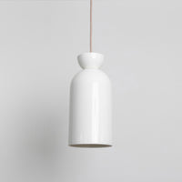 "Kinvara" Long Pendant Light - Bone China