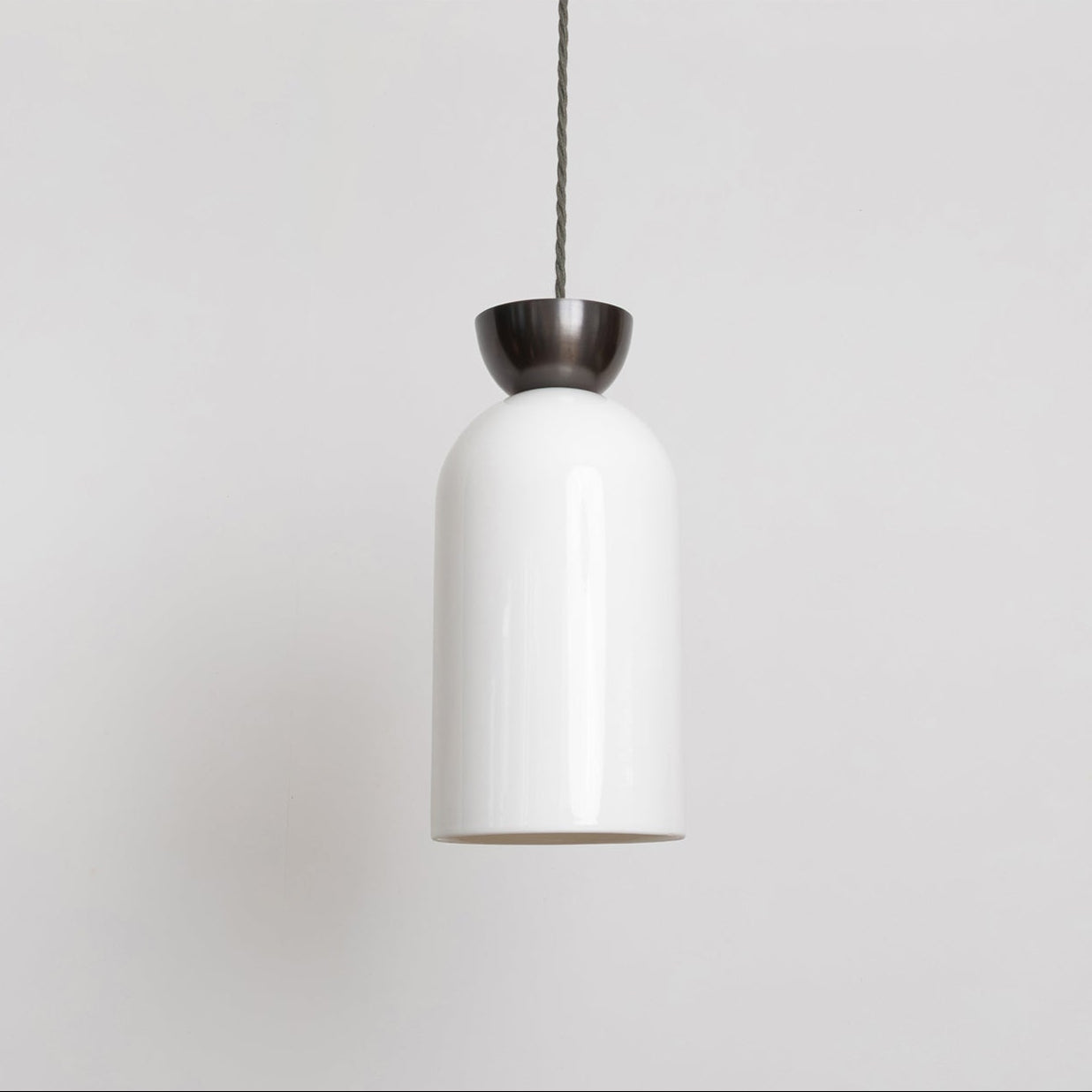 "Kinvara" Long Five Drop Pendant - Bone China