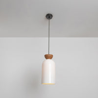 "Kinvara" Long Pendant Light - Bone China