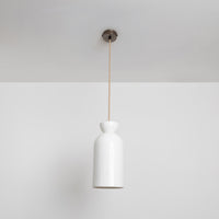 "Kinvara" Long Pendant Light - Bone China