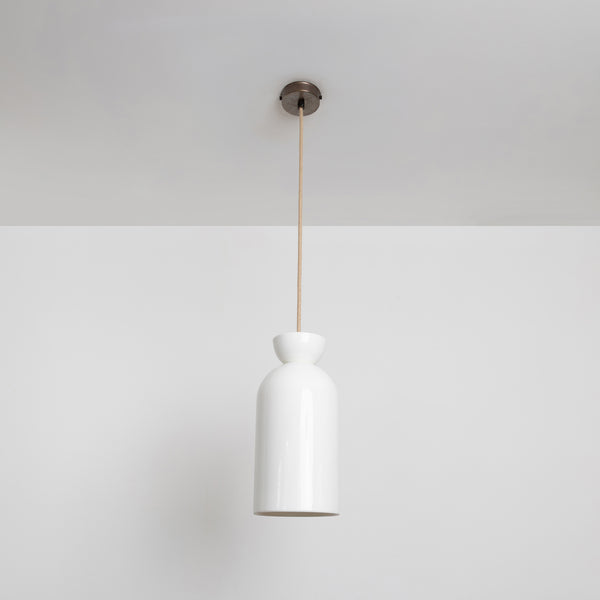 "Kinvara" Long Pendant Light - Bone China