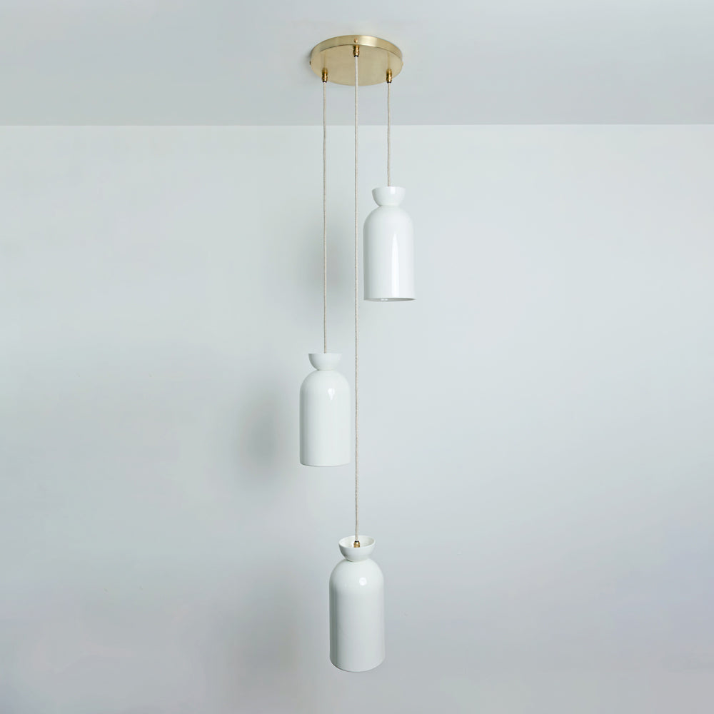 "Kinvara" Long Triple Drop Pendant