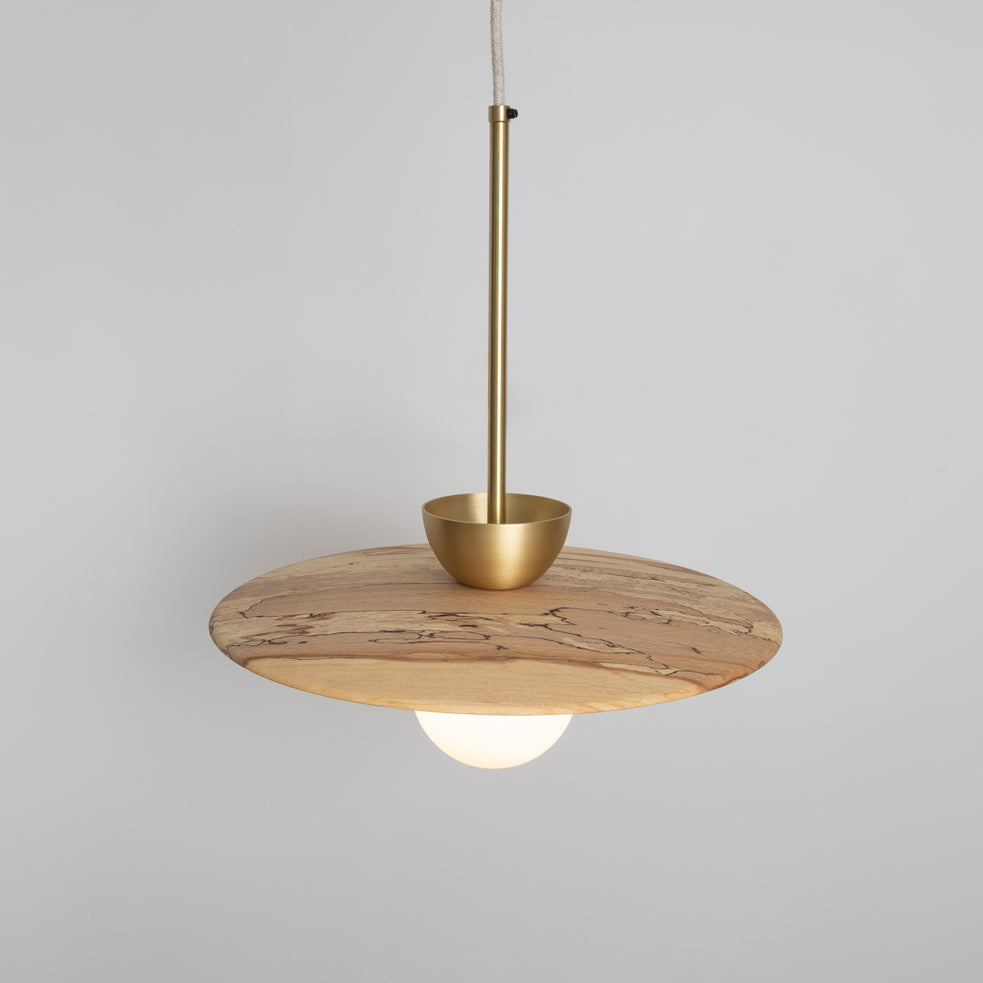 “Madeira” Pendant Light - Hardwood